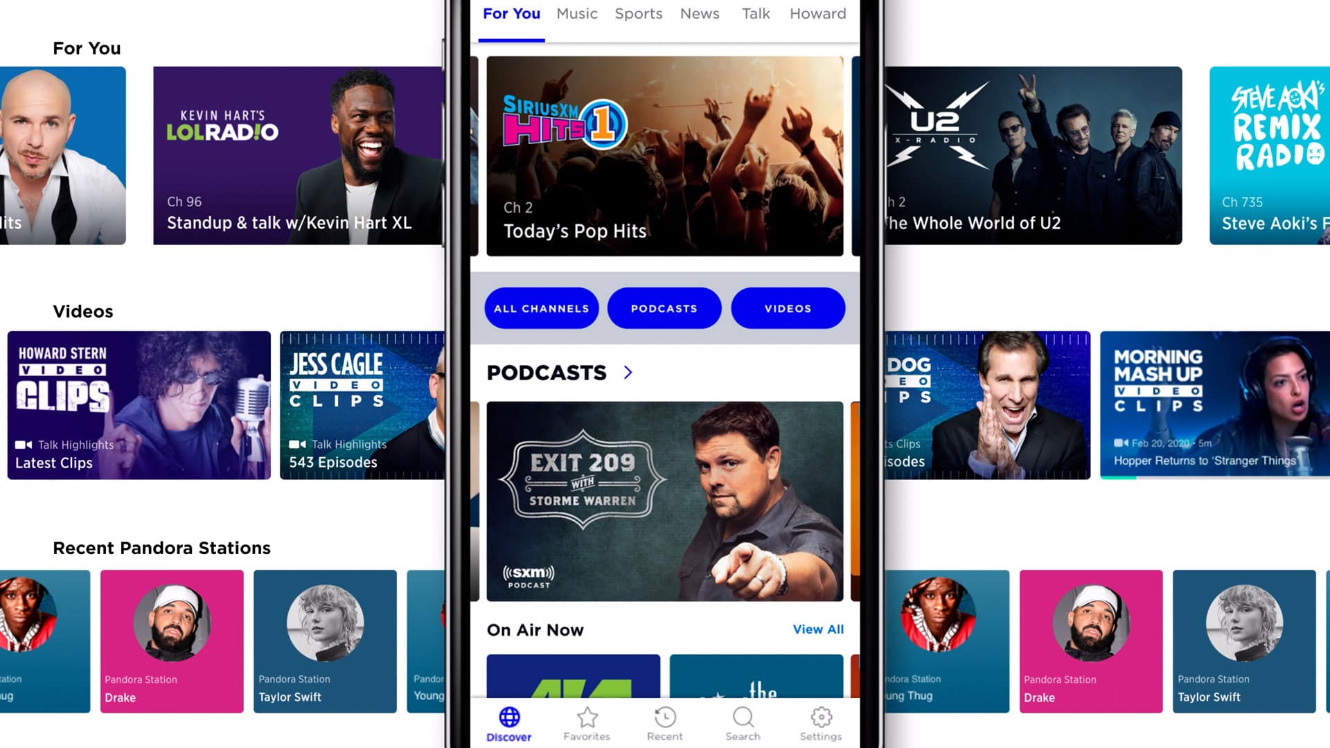 SiriusXM App Walkthrough | LNC Productions